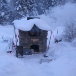 wind from the East  means snow on the way