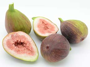 Figs fresh, raw natural fruit.