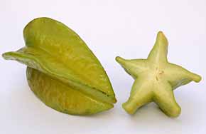 Star fruit raw Carambola