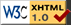 Valid XHTML 1.0! Language of the next new internet generation.