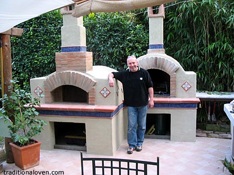  Designhouse on Photo Of Italian Forno Wood Fired Pizza Brick Oven And Fireplace