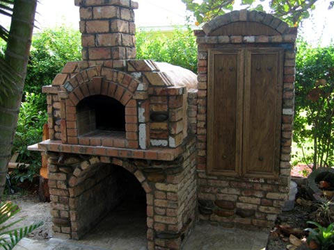 Wood Oven with Smoker