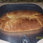 Bread baked in Greg's Masterly Tail oven design - picture.