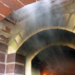 The proper flue hood size hot air flow