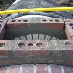 Optimal flue width and depth.