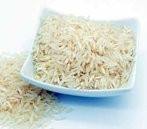 White long grain rice uncooked