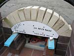 Making flue hood with own arch and front arched decoration.