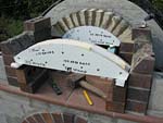 Making flue hood with own arch and front arched decoration.
