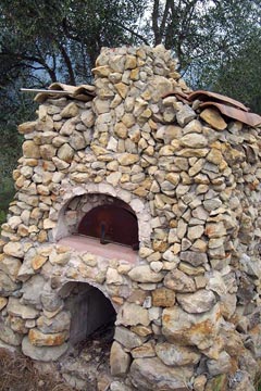 Stones as a natural building material.