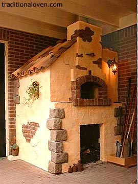 Picture of my best wood fire oven for bread, pizza and roasts cooking.