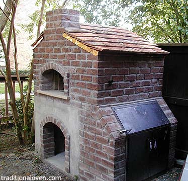 Barbecue and brick oven combo incorporated