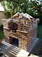 Brick work progress on MTo oven design.