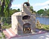 Pizza oven built by Greg in Ft. Myers, Florida.