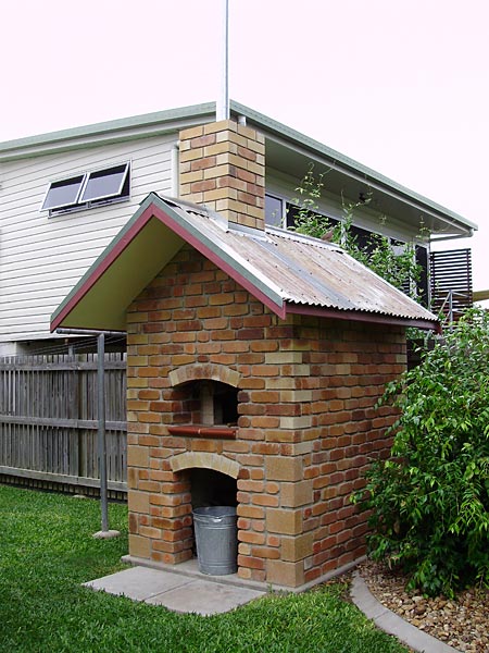 How to scrounge up majority of the project material for building this wood burning oven.