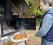 Pre winter hot pizza making, picture by Ray