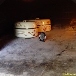 Roasting in MTo wood fired oven.