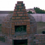 Igloo pizza oven in Cape Town, South Africa.