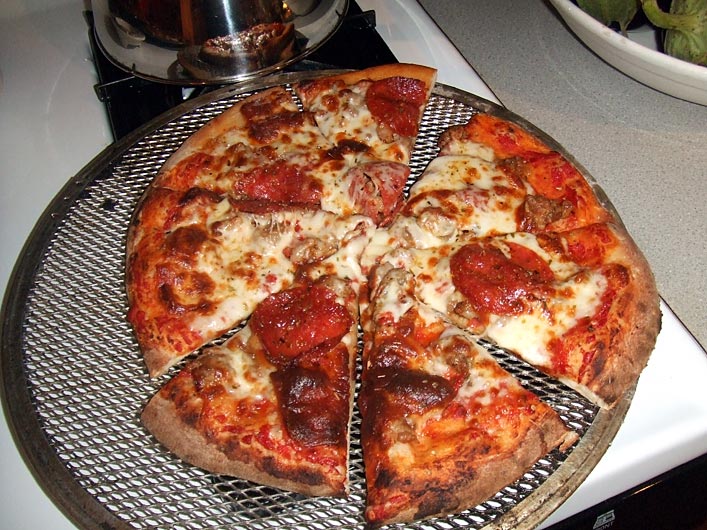 Photo of my finished pizza oven