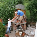 A pizza oven I built for my father in law this year.