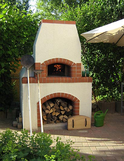 Pizza oven built for my father-in-law's birthday.