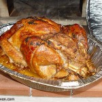 Roasted turkey in Masterly Tail oven.