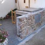 Slab cured ready to start building oven.