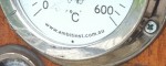 Beautiful oven thermometer gauge - made in England.
