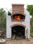 Pizza oven built in Anguilla