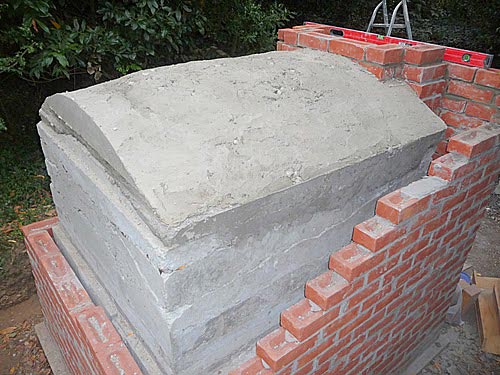 Inside cooking part in cottage oven