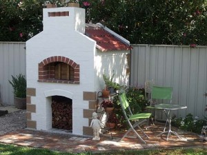 Pizza oven done.