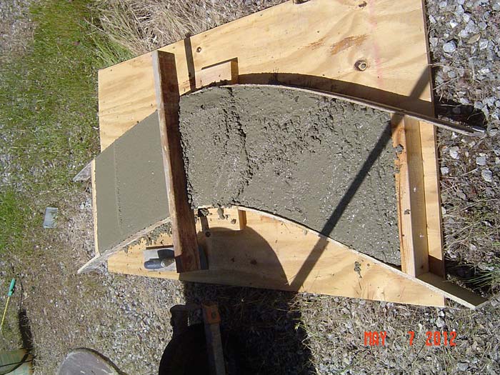 Concrete garden bench how to make