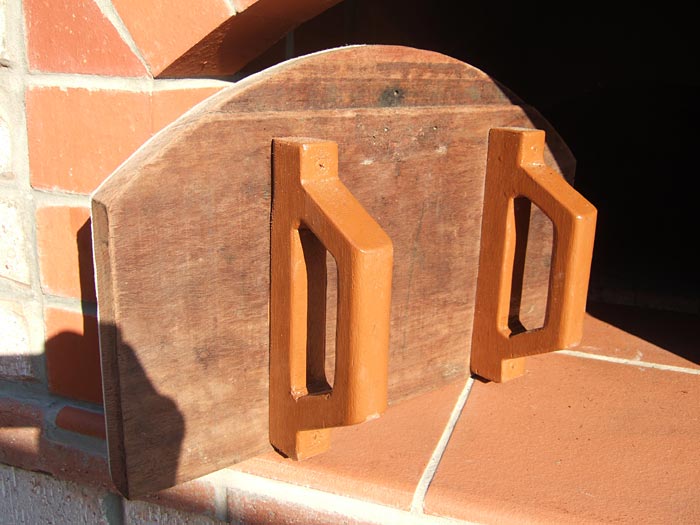 vent wood door homemade door â€“ handles Oven