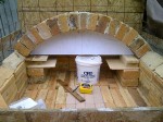 32 x 40 inch firebrick space