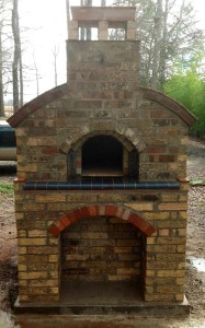 Reused and new bricks