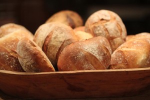 Homemade Bread Baked in Gusto oven style