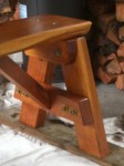 Western Red Cedar bench