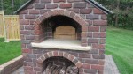 Red brick oven