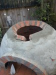 Constructing a brick dome oven