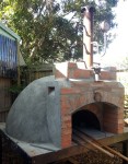 Smoke box brickwork
