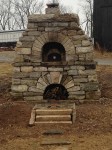 Two stone-arches on a stone structure