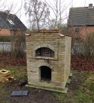 The concrete slab for eventual lifting